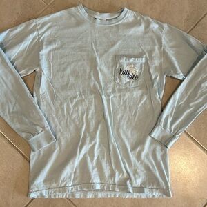 Kappa delta light blue nautilus long sleeve